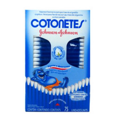 Imagem de HASTE FLEXIVEL COTONETE CAIXA C/ 75 UND