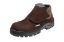 Imagem de BOTA DE COURO NOBUCK HIDROFUGADO C/ VELCRO N° 37 MARROM C/ BICO DE COMPOSITE SOLADO PU-BIDENSIDADE