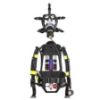 Imagem de EQUIPAMENTO AUTONOMO T8000 (CONEXAO DIN) C/ CILINDRO EM FIBRA DE CARBONO, 300 BAR, 6,8L CONEXAO P/ SAIDA CARONA E MALA DE TRANS