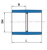 Imagem de LUVA SOLDAVEL CPVC SCH80 1.1/4" CB