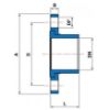 Imagem de FLANGE FEMEA CPVC SCH80   3/4"