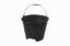 Imagem de BALDE 12L MULTIUSO DE PLASTICO C/ ALCA METALICA PRETO