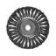 Imagem de ESCOVA DE ACO PARA ESMIRILHADEIRA 125MM FURO 22MM E FIO TORCIDO