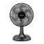 Imagem de VENTILADOR DE MESA OSCILANTE TURBO 6P 30CM PRETO 127V PREMIUM