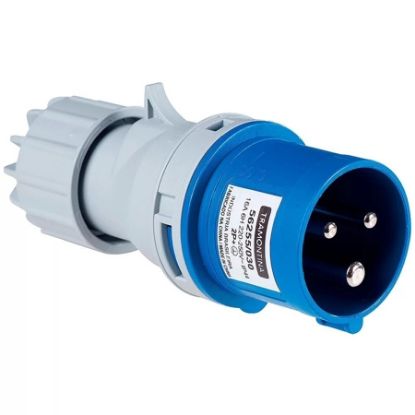 Imagem de PLUGUE MOVEL 2P+T 16A 220-250V 06H IP44
