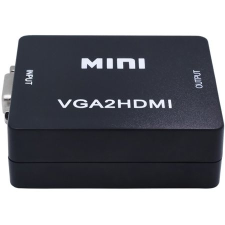 Imagem de ADAPTADOR VGA PARA HDMI MINI CONVERSOR MD9 BT 1 UN
