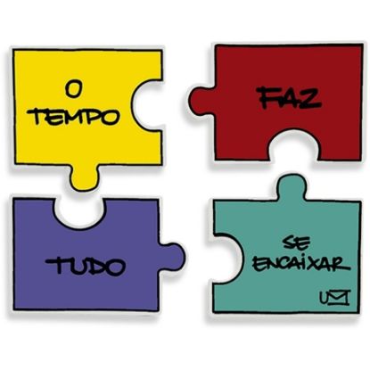 Imagem de IMÃ FIXADOR DE LEMBRETES QUEBRA-CABEÇA GEGUTON BT 4 PT