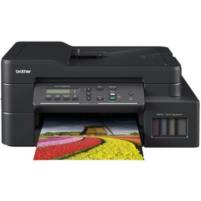 Imagem de IMPRESSORA MULTIFUNCIONAL TANQUE DE TINTA DCPT820DW, COLORIDA, IMPRESSÃO DUPLEX, WI-FI, CONEXÃO USB E ETHERNET 110V - BROTHER CX