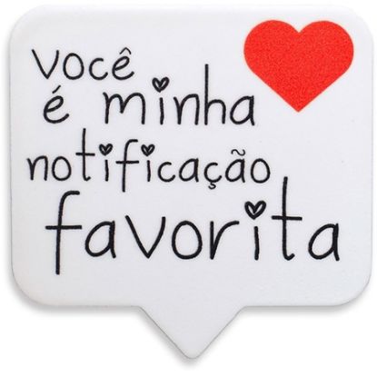 Imagem de IMÃ FIXADOR DE LEMBRETES, NOTIFICAÇÃO FAVORITA, 10240004, GEGUTON - BT 1 UN