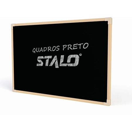 Imagem de QUADRO ESCOLAR 60X40CM PRETO MAD NEO 8809 STALO PT 1 UN