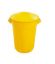 Imagem de LIXEIRA PLASTICA TIPO BALDE 40L C/ TAMPA SOBREPOSTA AMARELO