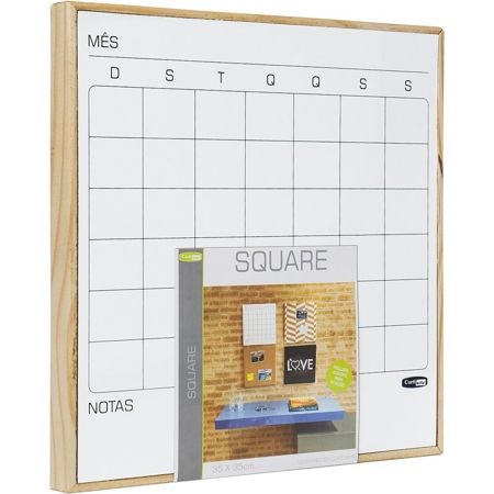 Imagem de QUADRO BRANCO 35X35 MENSAL PA003582 CORTIARTE PT 1 UN