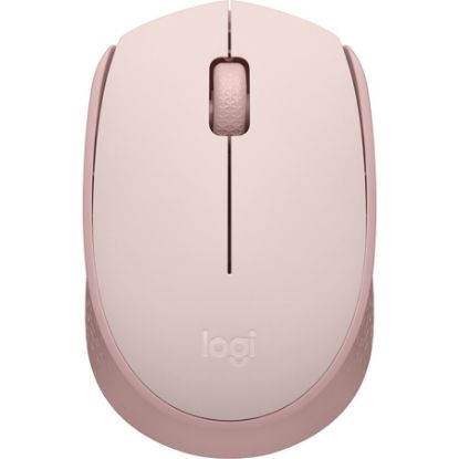 Imagem de MOUSE SEM FIO LOGITECH M170 COM DESIGN AMBIDESTRO COMPACTO, CONEXÃO USB E PILHA INCLUSA - ROSA CX 1 UN