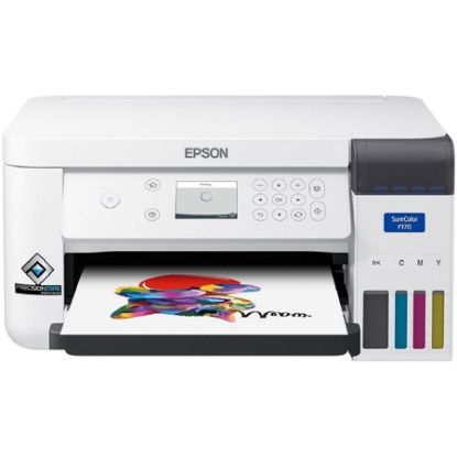Imagem de IMPRESSORA SUBLIMÁTICA SURECOLOR,F170 C11CJ80202, COLORIDA, WI-FI, USB, ETHERNET, BIVOLT, EPSON - CX 1 UN
