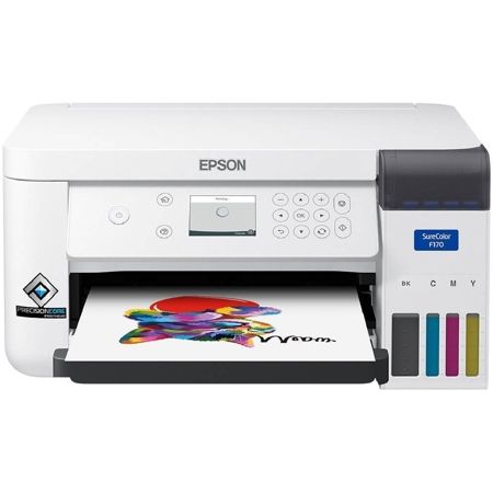 Imagem de IMPRESSORA SUBLIMÁTICA SURECOLOR,F170 C11CJ80202, COLORIDA, WI-FI, USB, ETHERNET, BIVOLT, EPSON - CX 1 UN