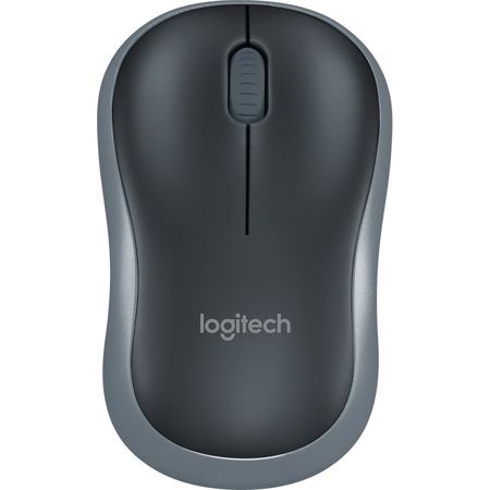 Imagem de MOUSE SEM FIO LOGITECH M185 2.4GHZ COM RECEPTOR USB, DESIGN AMBIDESTRO COMPACTO, CONEXÃO USB E PILHA INCLUSA - CINZA CX 1 UN