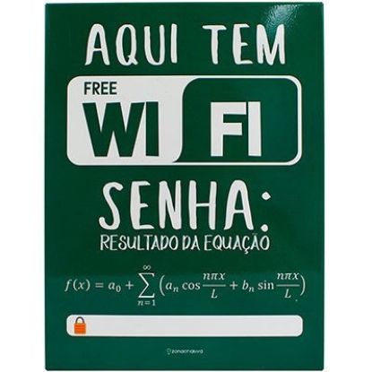 Imagem de PAINEL METÁLICO 26X19 CANETA WIFI 81847 ZONA CRIATIVA PT 1 UN