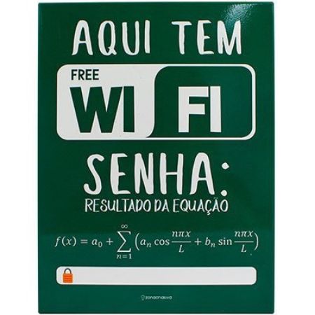 Imagem de PAINEL METÁLICO 26X19 CANETA WIFI 81847 ZONA CRIATIVA PT 1 UN