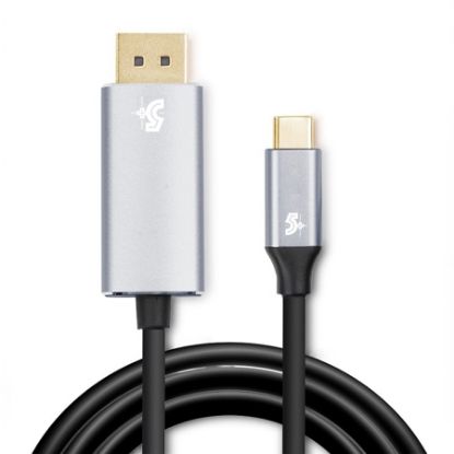 Imagem de CABO USB-C PARA DISPLAYPORT MACHO 1,8M 7451 5+ PT 1 UN