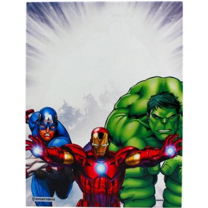Imagem de PAINEL METÁLICO 26X19 VINGADORES AVENGERS MARVEL 10081876 ZONA CRIATIVA - PT 1 UN