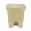 Imagem de LIXEIRA PLASTICA QUADRADA  30L C/ PEDAL BEGE