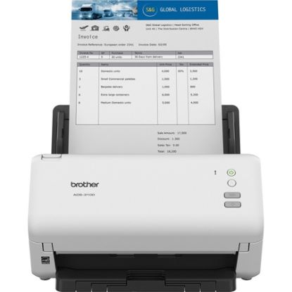 Imagem de SCANNER PORTÁTIL DE MESA, DUPLEX, ADS3100, BROTHER - 1 UN