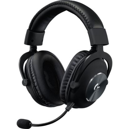 Imagem de HEADSET GAMER LOGITECH G PRO X 7.1 DOLBY SURROUND COM TECNOLOGIA BLUE VO!CE, DESIGN CONFORTÁVEL E DURÁVEL E DRIVERS PRO-G 50MM C