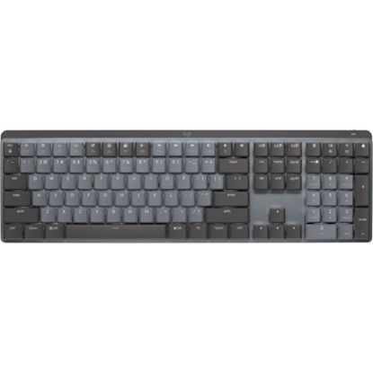 Imagem de TECLADO MECÂNICO SEM FIO LOGITECH MX MECHANICAL COM TECLAS RETROILUMINADAS TACTILE QUIET, USB OU BLUETOOTH, BATERIA RECARREGÁVEL