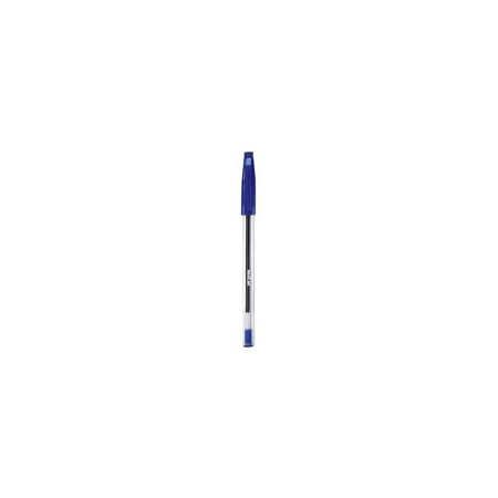 Imagem de CANETA ESFEROGRAFICA 1.0MM TRANSPARENTE AZUL CX 50 UN