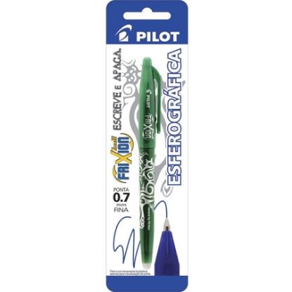 Imagem de CANETA ESFEROGRAFICA APAGAVEL EM GEL 0.7MM AZUL VERDE FRIXION