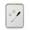 Imagem de QUADRO MAGNÉTICO 27,6X21,2 MOLDURA POLIPROPILENO CINZA P2721 EASY OFFICE PT 1 UN