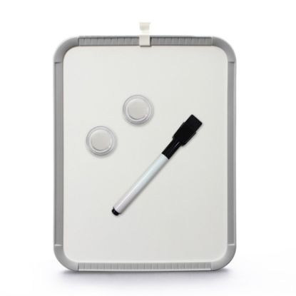 Imagem de QUADRO MAGNÉTICO 27,6X21,2 MOLDURA POLIPROPILENO CINZA P2721 EASY OFFICE PT 1 UN