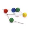Imagem de ALFINETE PARA MAPA REDONDO COLORIDO EASY OFFICE CX 100 UN