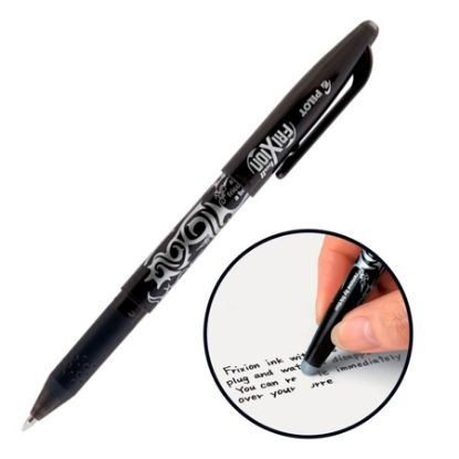 Imagem de CANETA ESCREVE E APAGA FRIXION 0.7MM ESFEROGRAFICA PRETA