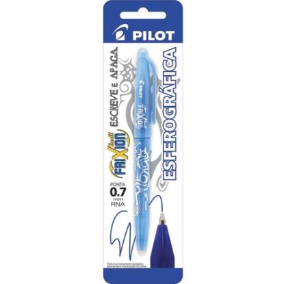 Imagem de CANETA ESFEROGRAFICA APAGAVEL EM GEL FRIXION 0.7MM AZUL CLARO