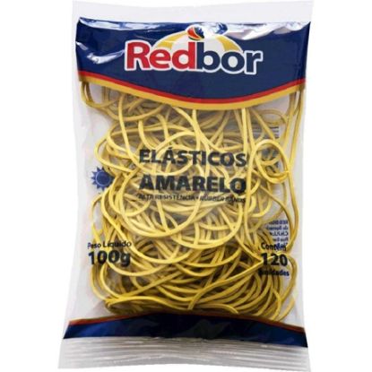 Imagem de ELÁSTICO AMARELO N.18 C/ 120 UNIDADES REA04 RED BOR PT 1 UN