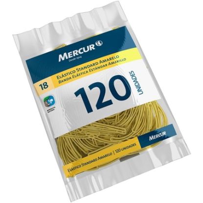 Imagem de ELÁSTICO STANDARD AMARELO N.18 C/ 120 UNIDADES B05040318-07 MERCUR PT 1 UN