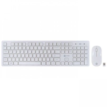 Imagem de KIT TECLADO E MOUSE WIRELESS BRANCO
