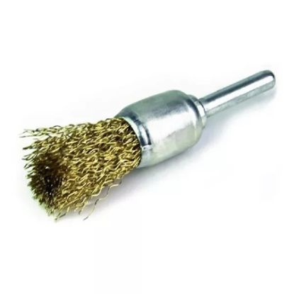 Imagem de ESCOVA DE ACO PINCEL C/HASTE LATONADA 5/8"