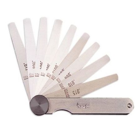 Imagem de CALIBRE DE FOLGA 0,05 A 1,00MM C/ 20 LAMINAS DE 13 X 15