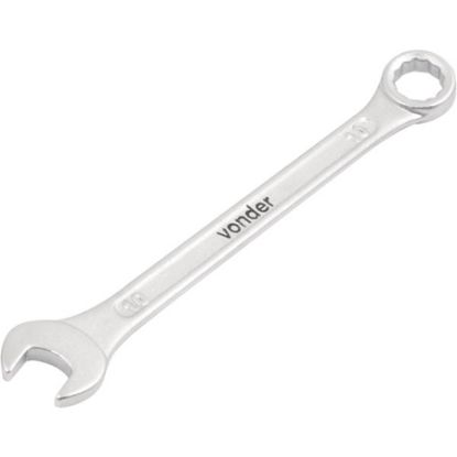 Imagem de CHAVE COMBINADA  10MM DE ACO CROMO VANADIO CR ENCARTELADA C/ LADO FIXA E LADO ESTRELA