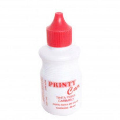 Imagem de TINTA P/ CARIMBOS VERMELHA 40ML