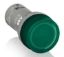 Imagem de SINALEIRO REDONDO PLASTICO VERDE 22MM 110-130VCC LED
