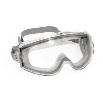Imagem de OCULOS DE PROTECAO EM POLICARBONATO LENTE INCOLOR ANTIEMBACANTE SEALTH ARMACAO CINZA