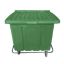 Imagem de CONTENTOR LIXEIRA PLASTICA 1000L C/ PEDAL VERDE