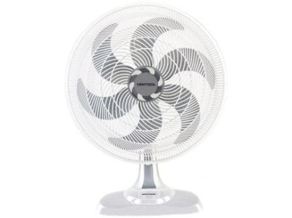 Imagem de VENTILADOR DE MESA OSCILANTE TURBO 6P 30CM BRANCO 220V PREMIUM