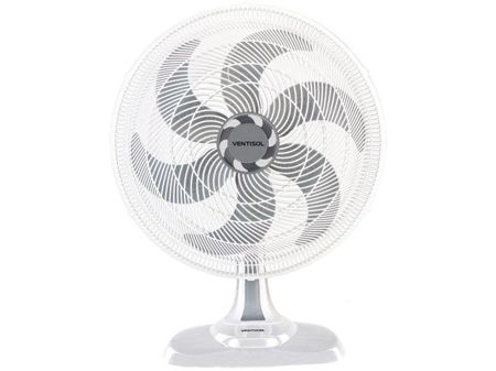 Imagem de VENTILADOR DE MESA OSCILANTE TURBO 6P 30CM BRANCO 220V PREMIUM