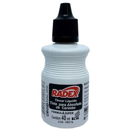 Imagem de TINTA P/ CARIMBO 40ML PRETO