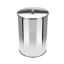Imagem de LIXEIRA OFFICE REDONDA  5L C/ TAMPA EM ACO INOX