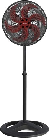 Imagem de VENTILADOR DE COLUNA OSCILANTE TURBO 6P 40CM VERMELHO 220V PREMIUM
